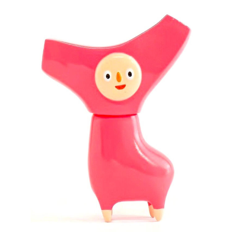 Charlie Animal Red by Shimomoku