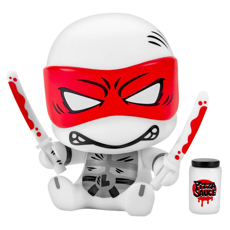 Cheekys TMNT B&W Comic Leonardo by MAD (Jeremy Madl)