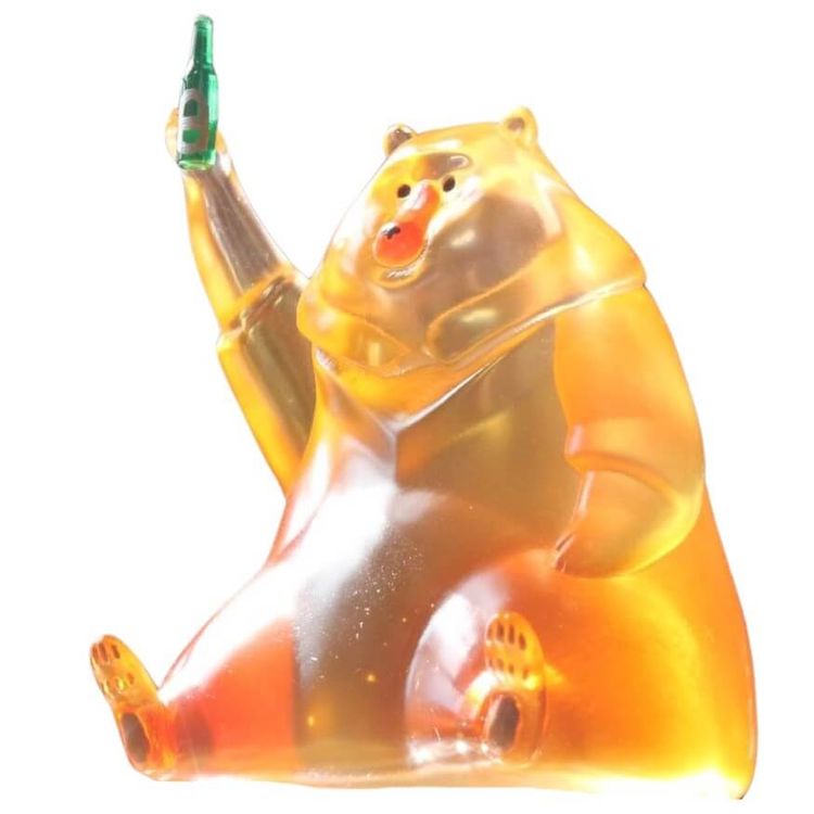 Cheers Beer Bear by Johnny Sheep