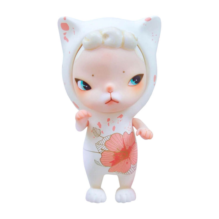 Cherry Blossom Ban Cat by Sooya