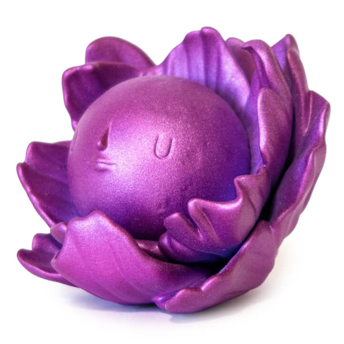 Chibi MF Purple Moonflower