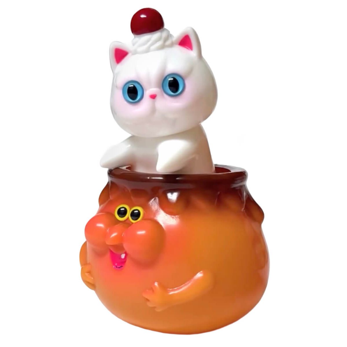 Chibi Neko Refreshment Cat & Tsubo