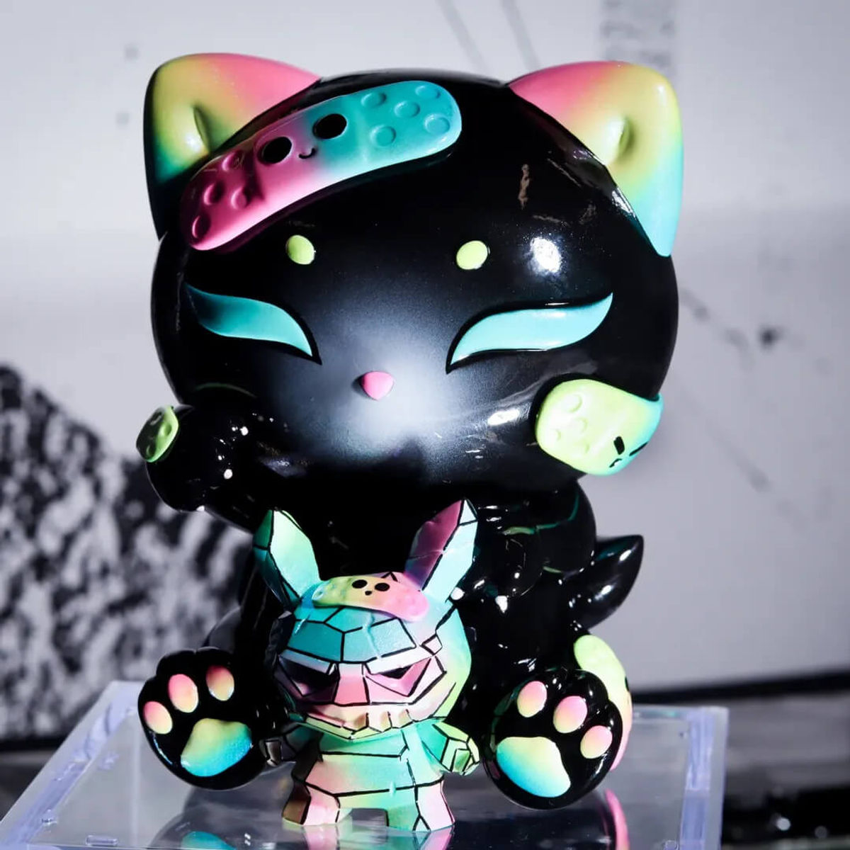 Chibi Neko & Shard Healing Together