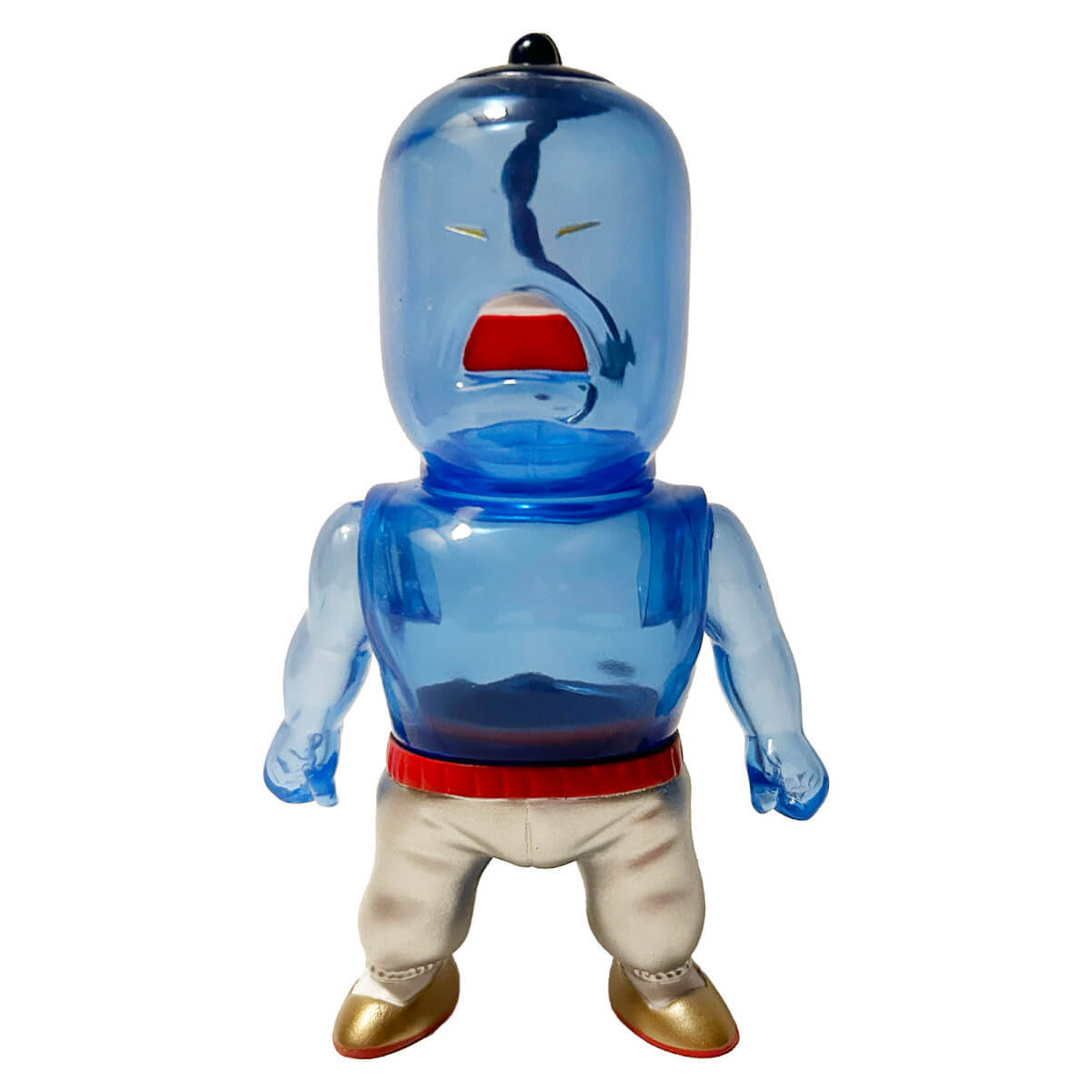 Childhood Kinnikuman Ramen Man Clear Blue