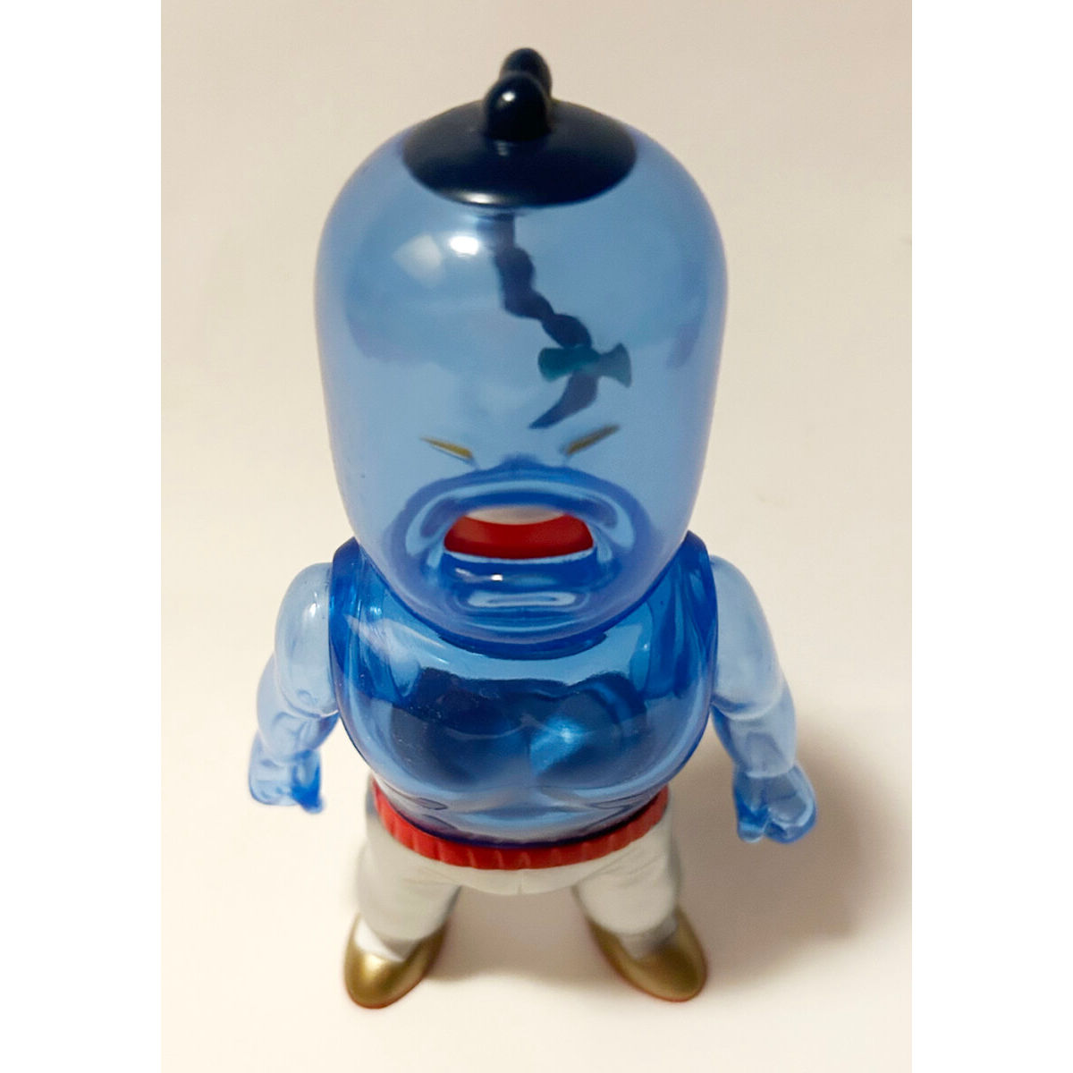 Childhood Kinnikuman Ramen Man Clear Blue