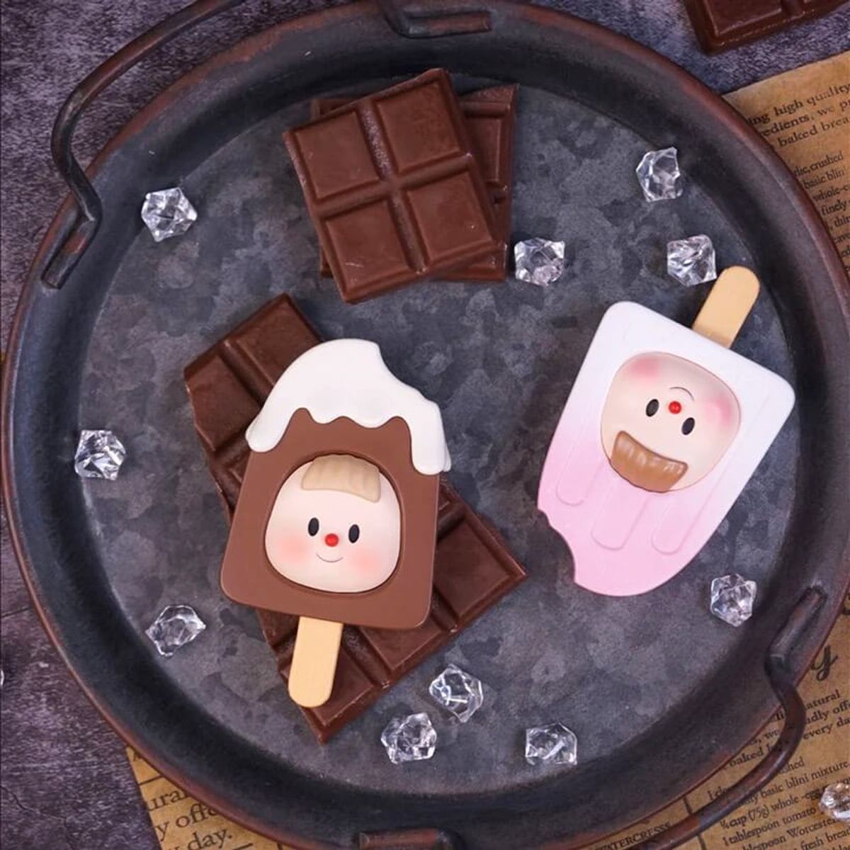 Chocolate Ice Cream Bar Duo Duo Mei