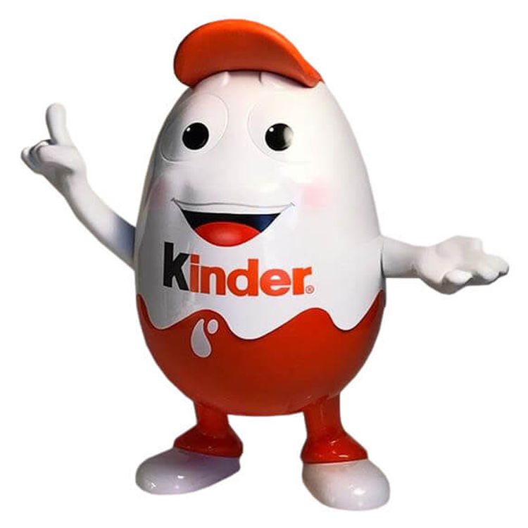 Chocolate Kinder Egg Anantomy by Jason Freeny