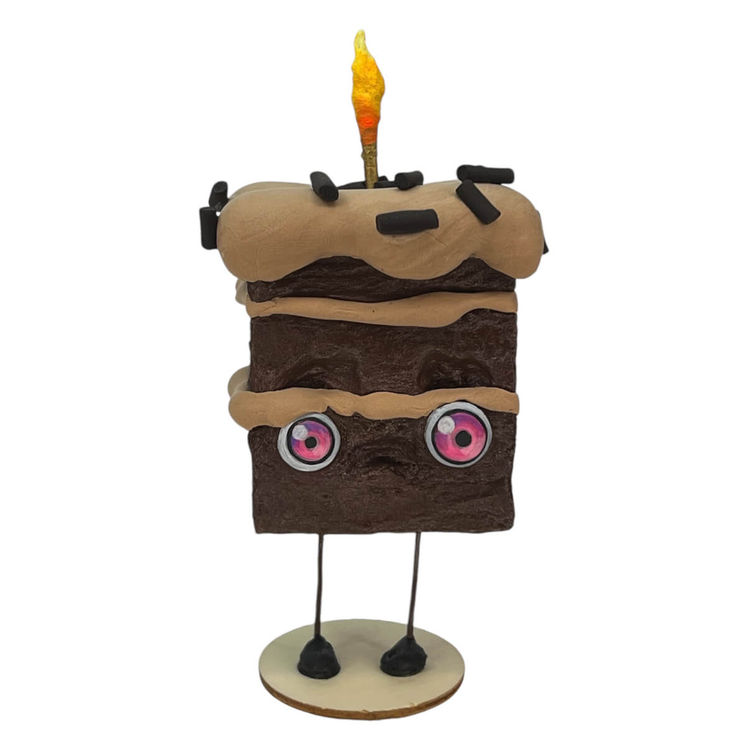 Chocolate Mousse Cake by Priscilla Marquez aka PriscillasArte 