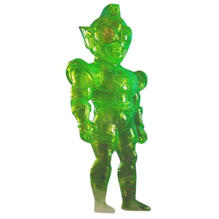 Chogokin Warrior Florescent Green by Spumoni Toys Co.