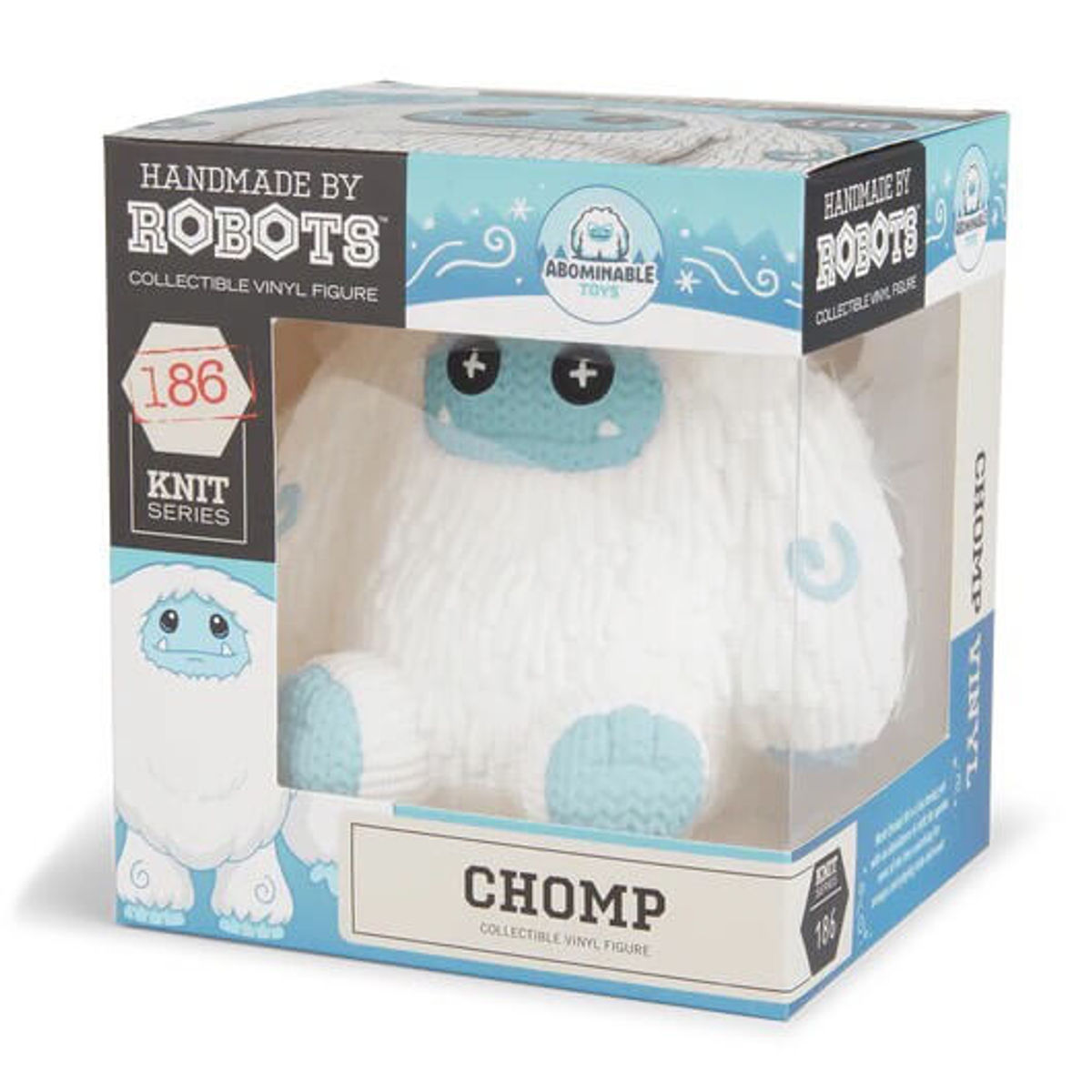 Chomp Knit Series White