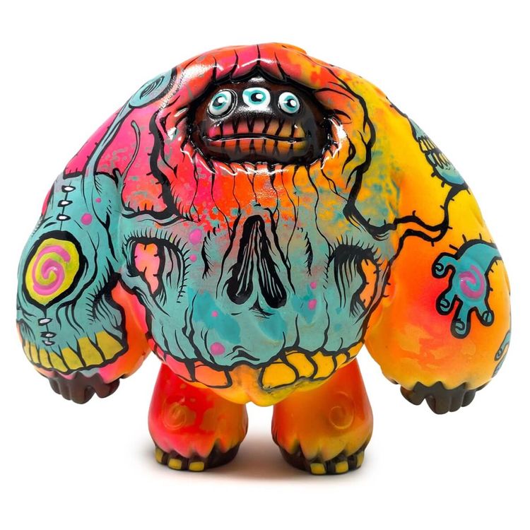 Chomp Triclops Multicolor by Evil Dave
