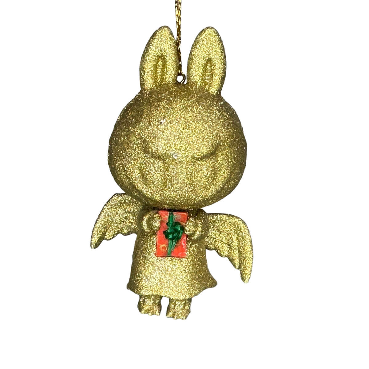 Christmas Gold Glitter Ornament