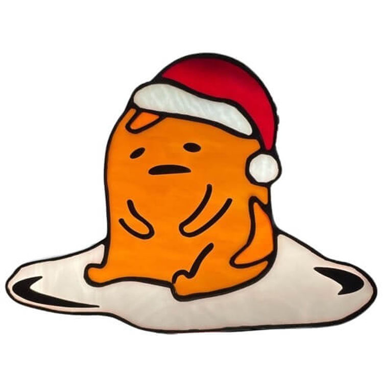 Christmas Gudetama by Meg Lumbar