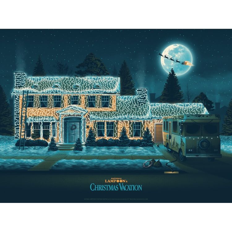 Christmas Vacation Movie Poster by DKNG