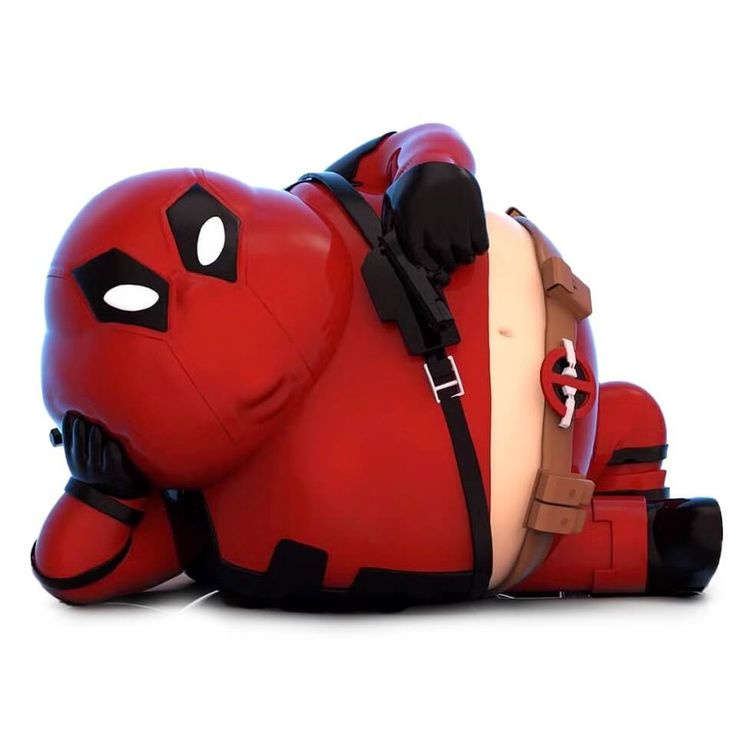 Chunky Deadpool by Alex Solis