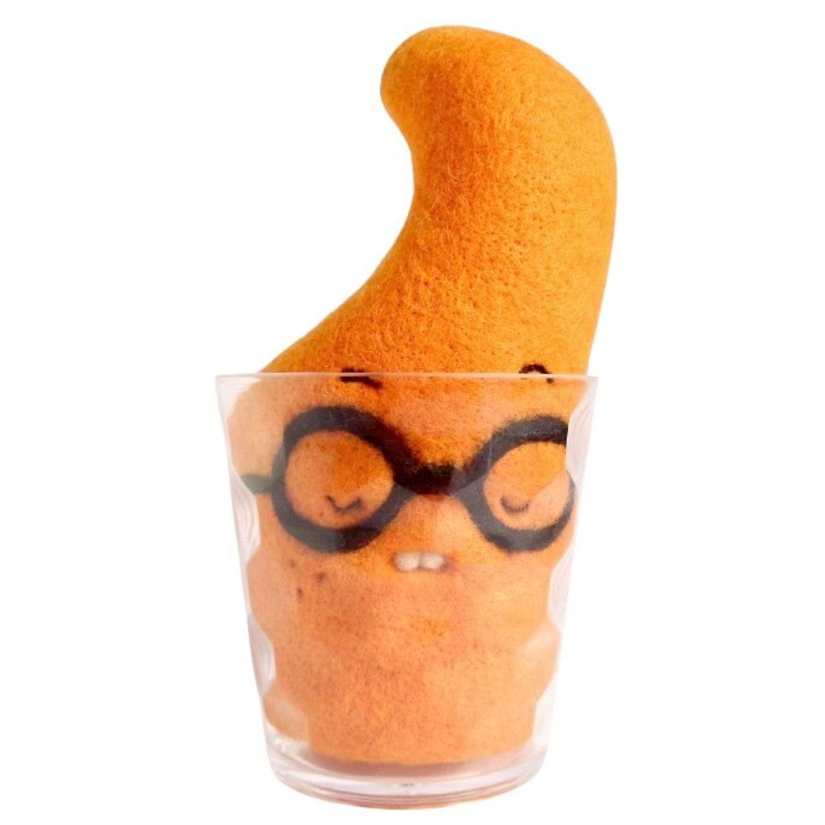 Citrullus, glass of orange juice