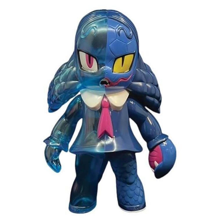 Clear Blue Coli Girl by Grape Brain