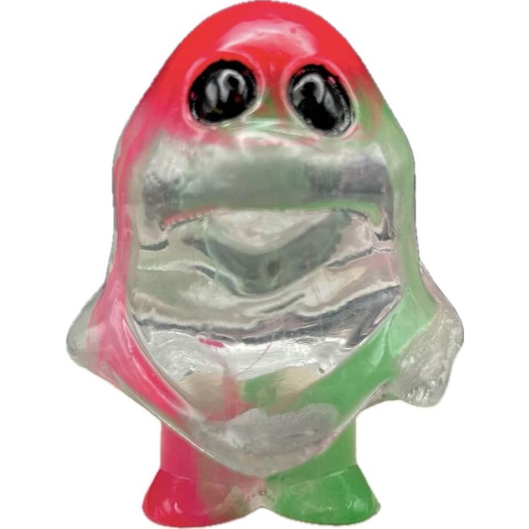 Clear Drip Green & Pink Oddly by Deadpin 