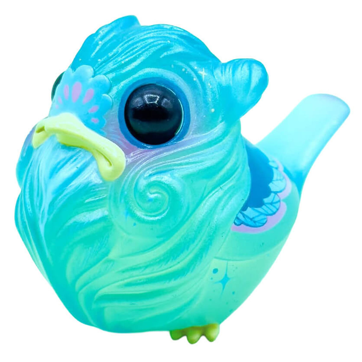 Clear Green Lionsmane Robin GID