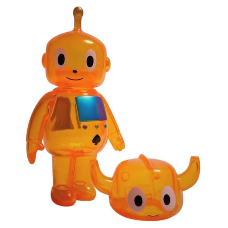 Clear Orange Kid Ace by Cometdebris (Koji Harmon)