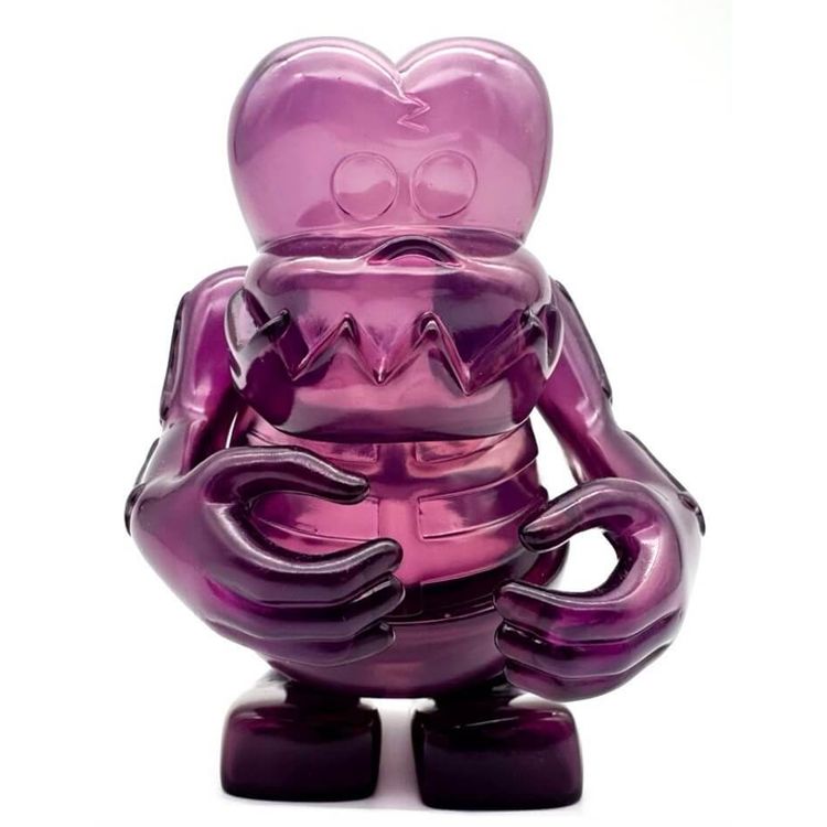 Clear Purple Skull-kun by Bounty Hunter [BxH]