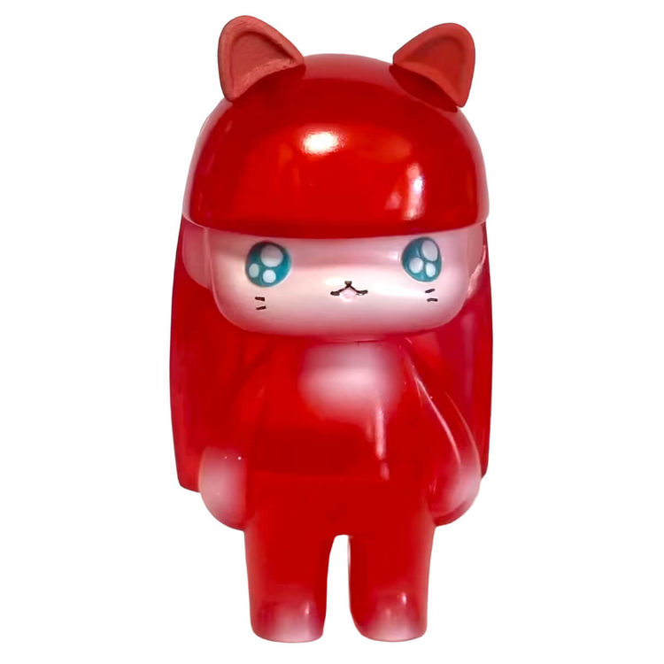 Clear Red Pyos Kitty by Pyos