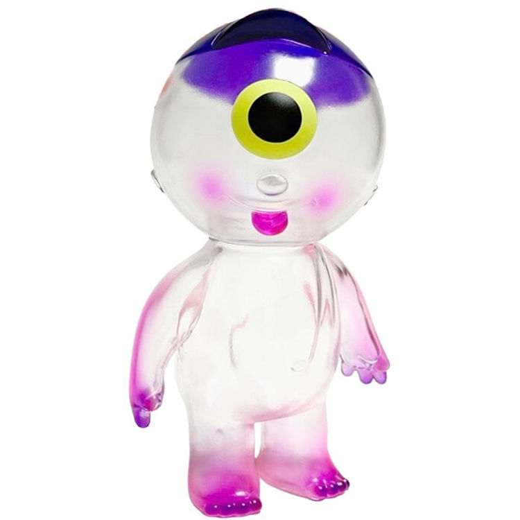 Clear & Purple Tofu Kid by Cometdebris (Koji Harmon)