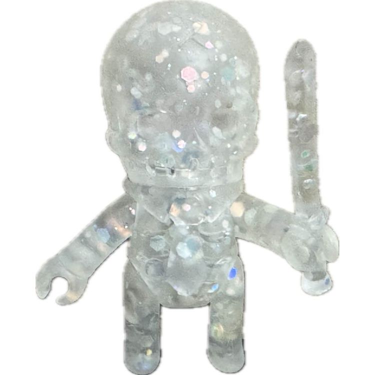 Clear with Phosphorescent Glitter Gaikochu by Skulltula