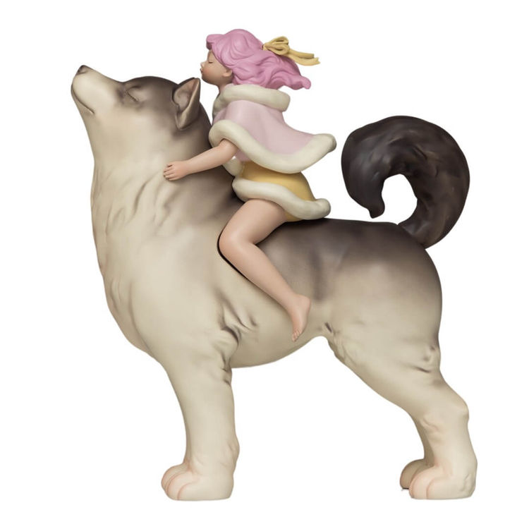 Cloud Chasing Dog - Small (Gray Black) by Kemelife (Steven Jia)