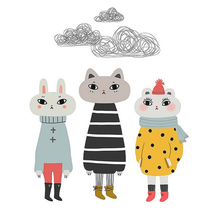 Cloudy Days by Andrea Kang