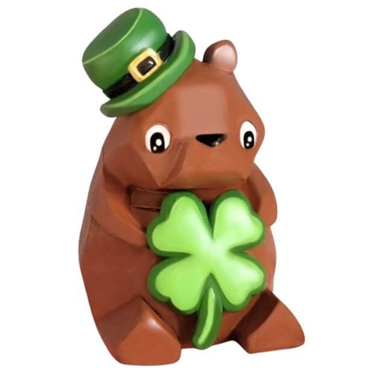 Clover Bear by Sandy Sculpts