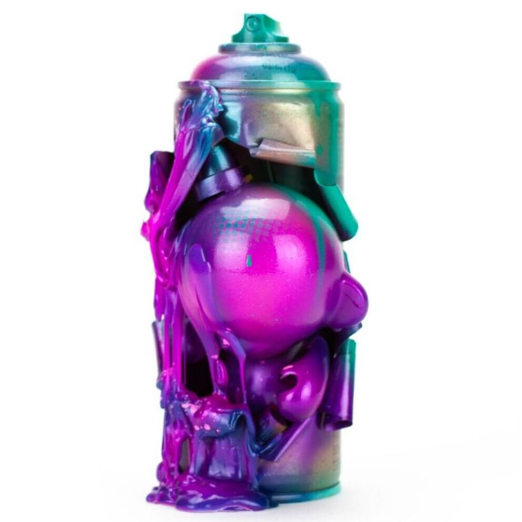 Clutter Bomb 1 (Purple) by Mr. Mars (Marshall Ballantyne)