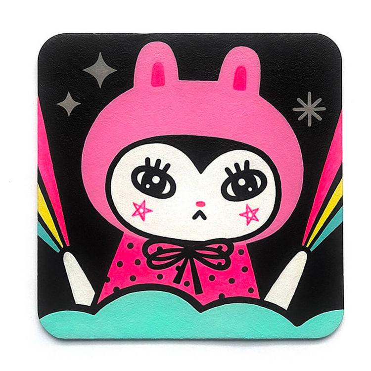 Coaster Art by Andrea Kang