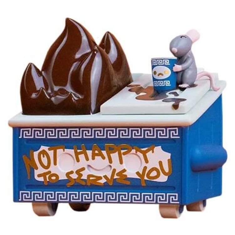 Coffee Rat Dumpster Fire Blue by 100% Soft