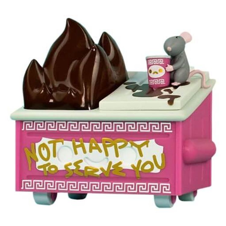 Coffee Rat Dumpster Fire Pink by 100% Soft