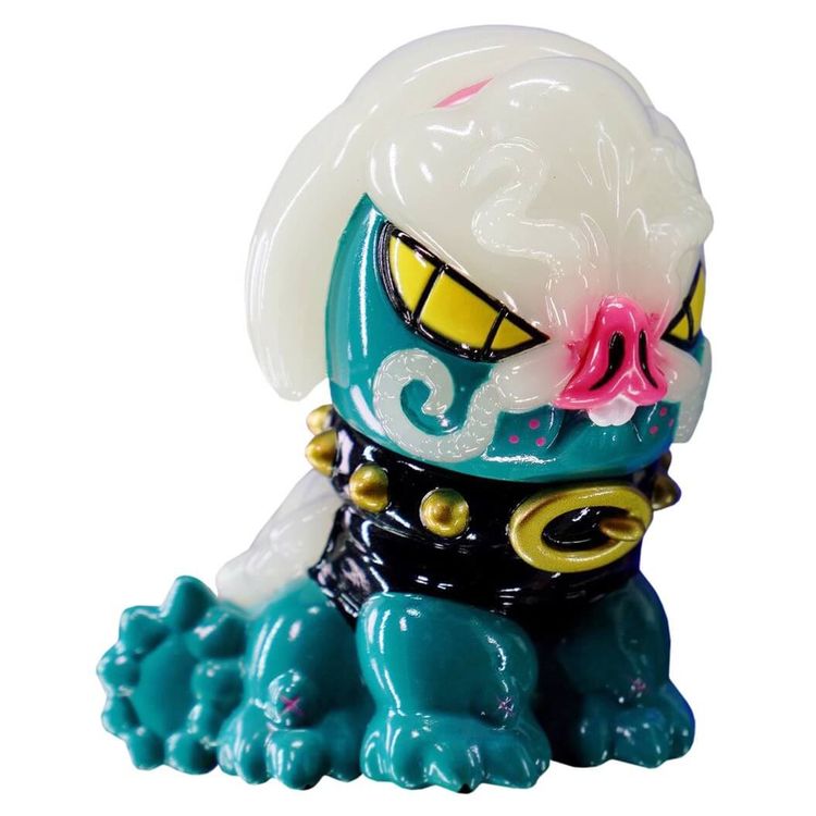 Cola Sea Beetle Dog Green GID Variant by Grape Brain