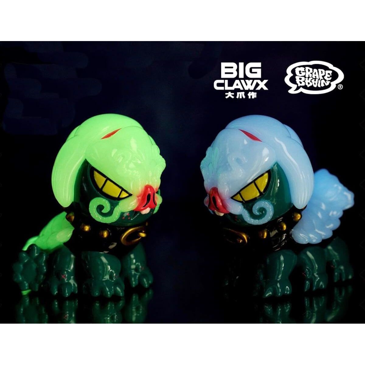 Cola Sea Beetle Dog Green GID Variant