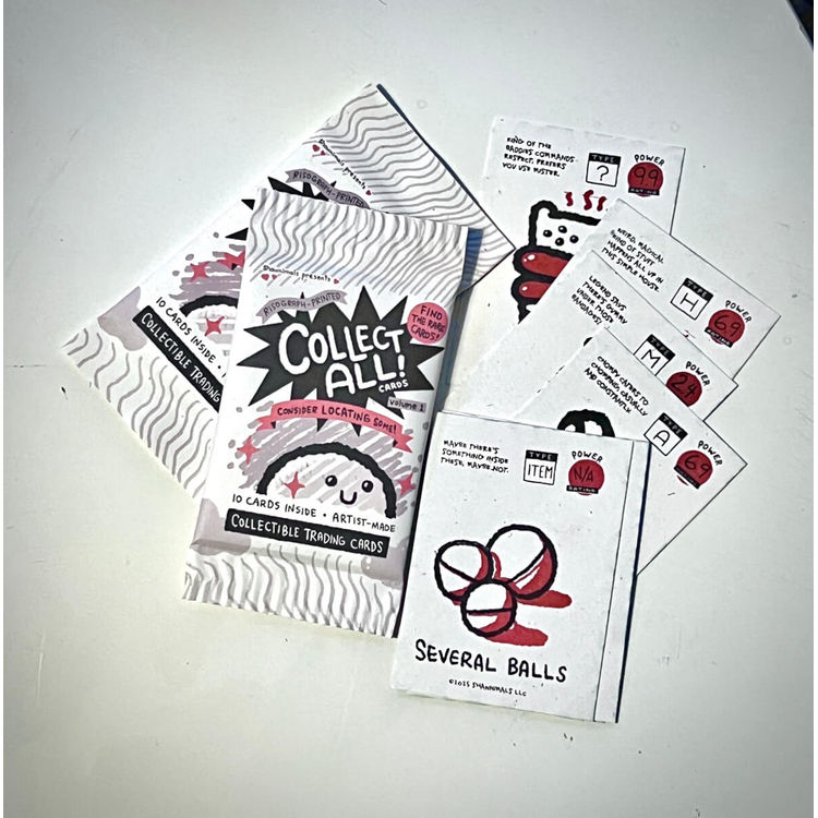 Collect All! Vol. 1 trading cards by Shawnimals