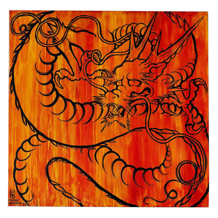 CollectedCon 2024 Live Painting by Candie Bolton