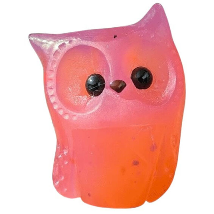 Color Shift Owl by Hazel Owlery