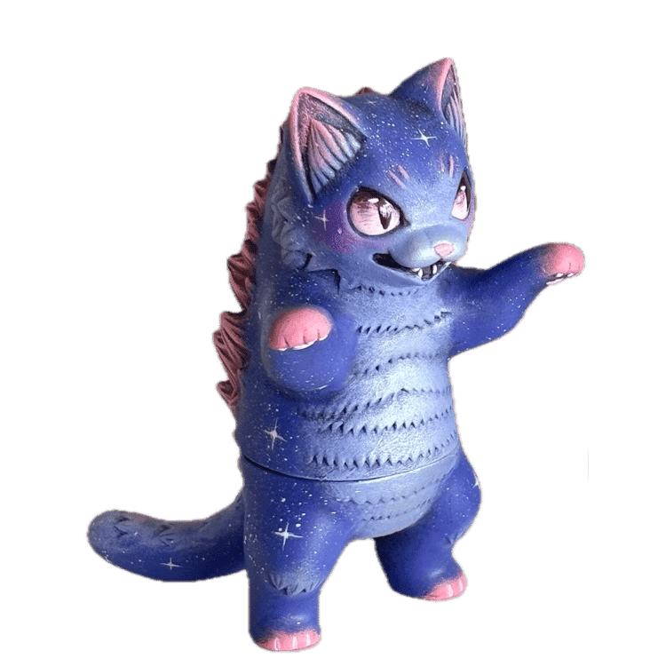 Colorful Universe Negora (Pink Hand-Painted) by Konatsu Koizumi