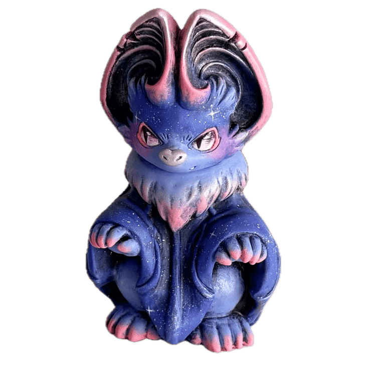 Colorful Universe Yogira (Pink Hand-Painted) by Konatsu Koizumi