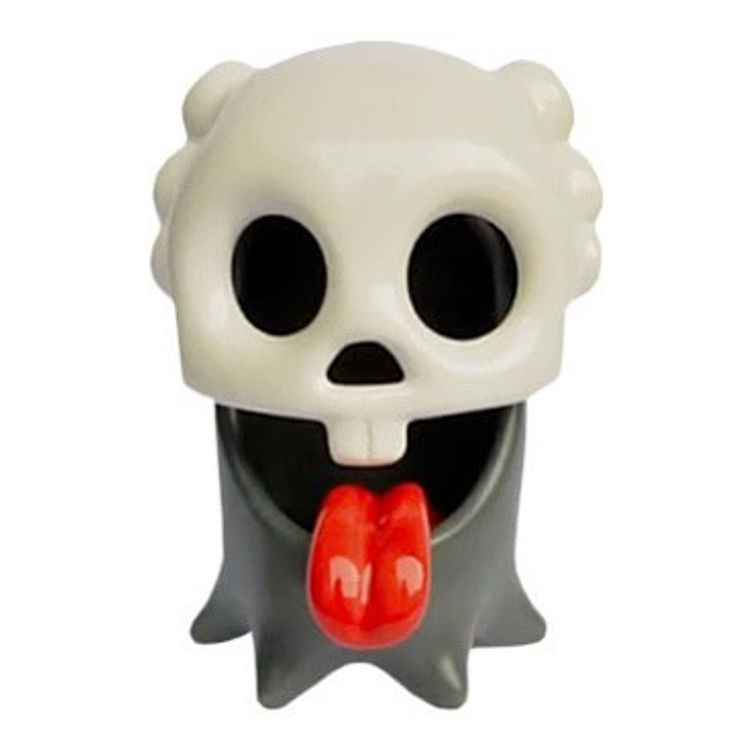 Comelón Skull Eater Gray White by TUIO