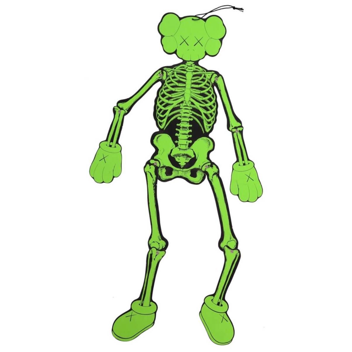 Companion Skeleton Ornament - Green