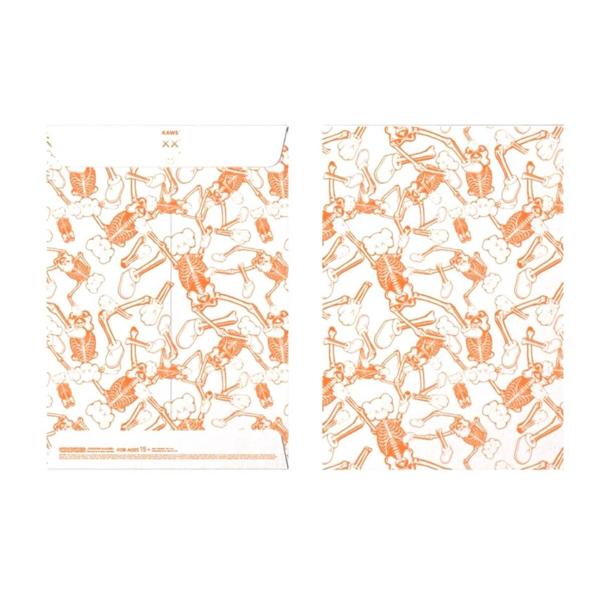 Companion Skeleton Ornament - Orange