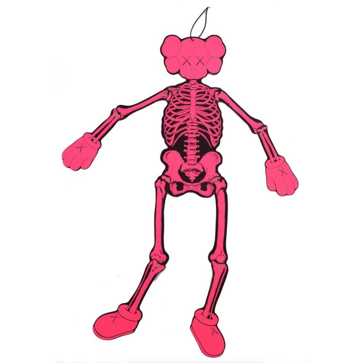 Companion Skeleton Ornament - Pink
