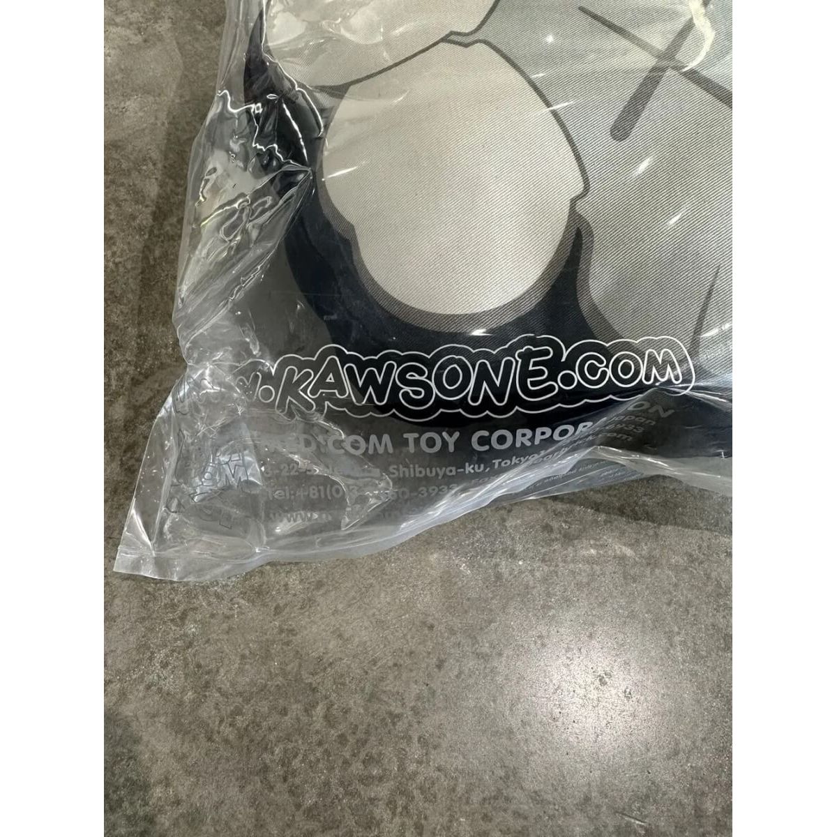 Companion Soft Skull Grey Cushion