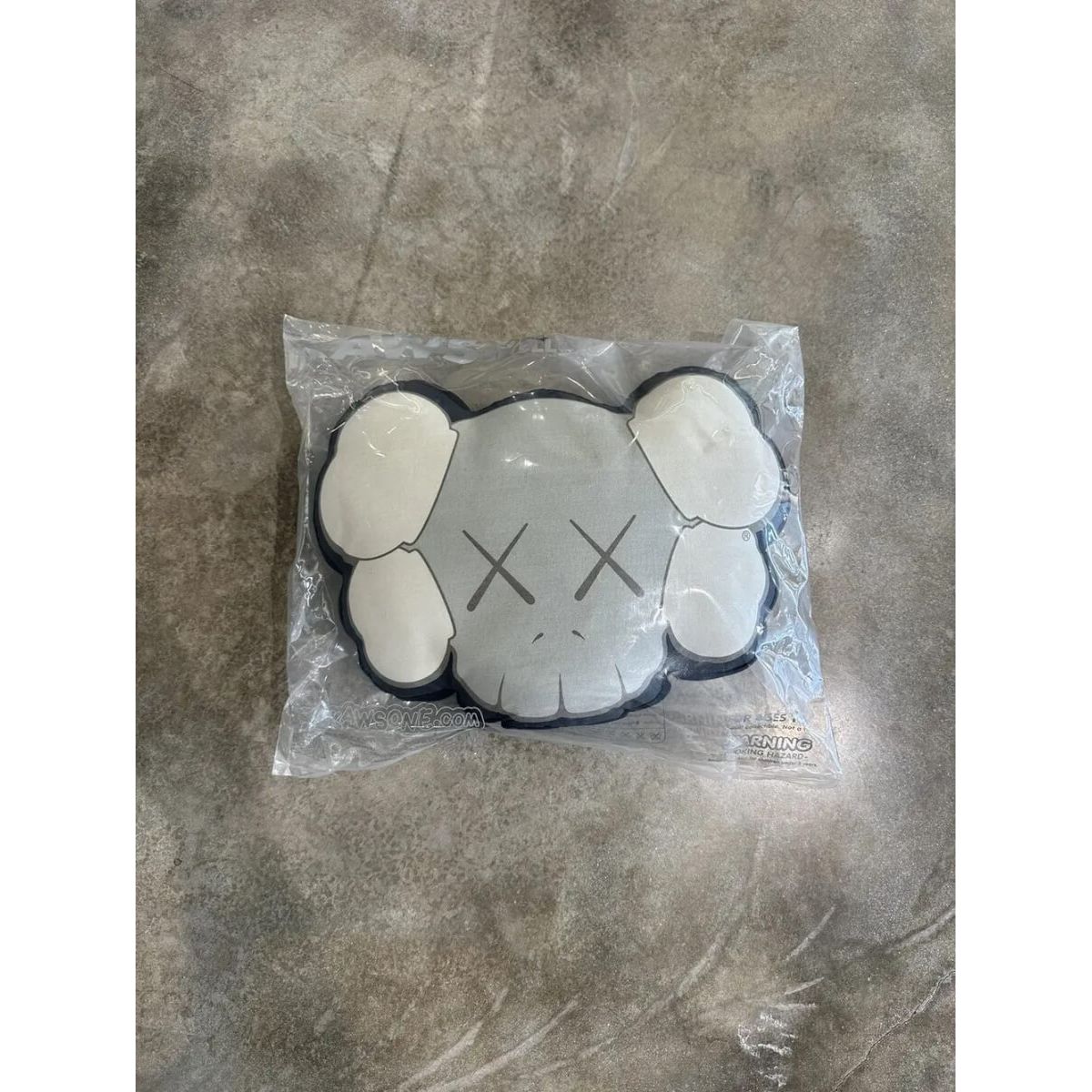 Companion Soft Skull Grey Cushion