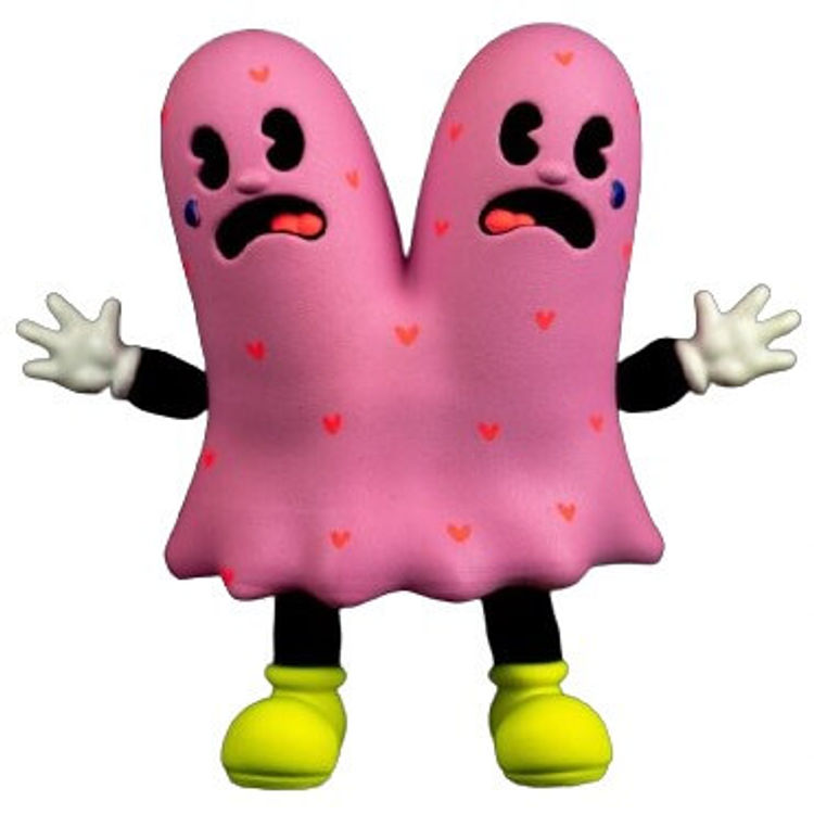 Conjoined Ghosts – Pink ‘n’ Glow Edition by Mummy Brain