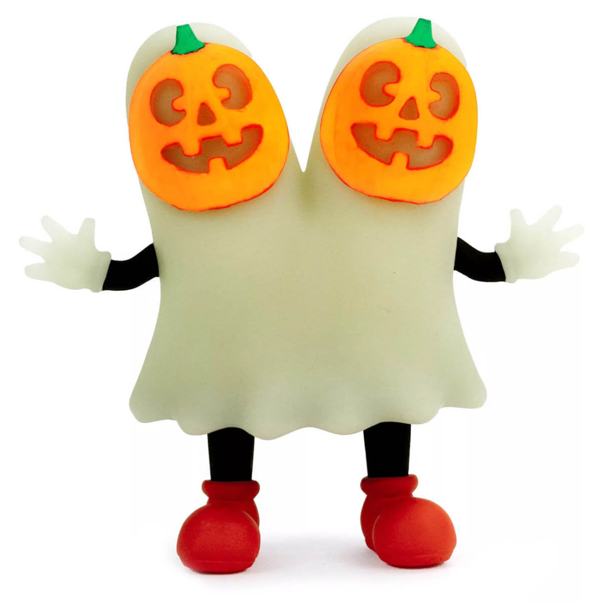 Conjoined Ghosts Jack O' Lantern